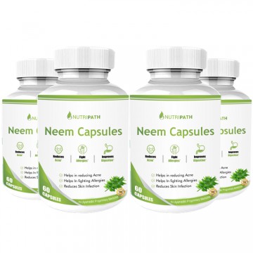 Nutripath Neem Extract 10% Bitter- 4 Bottle 